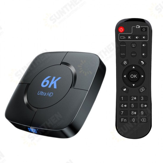 Smart TV Box Android 10.0 Allwinner H616 6K 3D Dual Wifi 2.4G/5G 2GB RAM 16G ROM Media Player Set Top