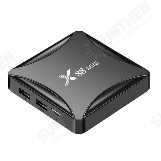 X88 Mini RK3228A DDR3 2GB RAM 16GB ROM Android 10.0 Quad Core 32bit 4K TV Box OTT Box