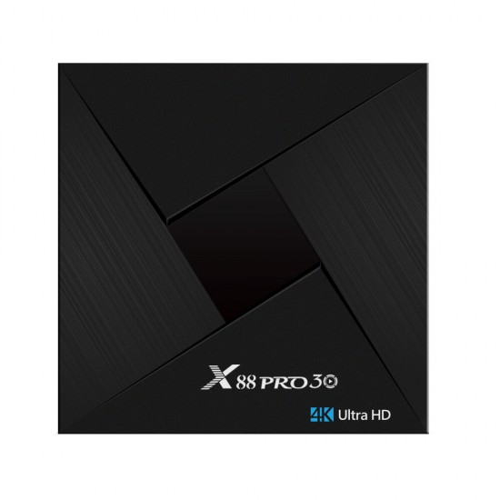 X88 PRO 30 Rockchip RK3318 Quad-Core Android 11.0 4GB RAM 32GB ROM Smart TV BOX 100M Ethernet WiFi HD 4K@60Hz