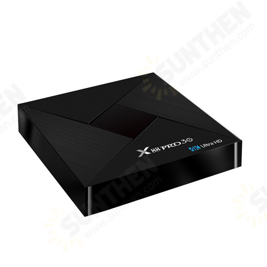 X88 PRO 30 Rockchip RK3318 Quad-Core Android 11.0 4GB RAM 32GB ROM Smart TV BOX 100M Ethernet WiFi HD 4K@60Hz