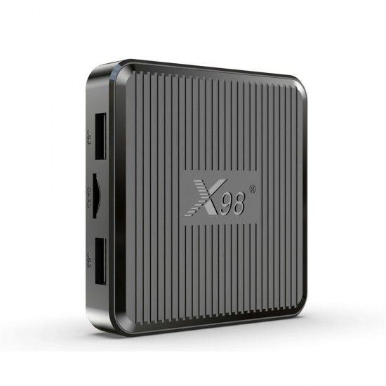 X98Q TV Box Android 11 Amlogic S905W2 2GB 16GB Support H.265 AV1 Wifi HDR 10+ Youtube Media Player Set Top Box