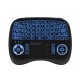 KP-810-21T-RGB Italian Three Color Backlit Mini Keyboard Touchpad Airmouse