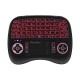 KP-810-21T-RGB Spainish Three Color Backlit Mini Keyboard Touchpad Airmouse