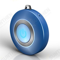 Wearable Air Purifier Necklace Mini Portable USB Air Cleaner Negative Lon Generator Low Noise Air Freshener