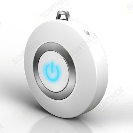 Wearable Air Purifier Necklace Mini Portable USB Air Cleaner Negative Lon Generator Low Noise Air Freshener