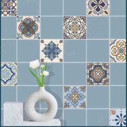 10 PCS 10x10/15x15/20x20cm Wall Tiles Stickers Kitchen Bathroom Toilet Waterproof PVC 10 PCS 10x10/15x15/20x20cm Wall Tiles Stickers Kitchen Bathroom Toilet Waterproof PVC