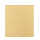 10Pcs Set 3D Brick Wall Stickers Panels Self-Adhesive Decals Bedroom Home Decoration