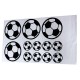 12Pcs/Set Football Soccer Wall Stickers Children Nursery Kids Room Decals Gift Home Decorations