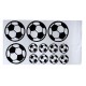 12Pcs/Set Football Soccer Wall Stickers Children Nursery Kids Room Decals Gift Home Decorations