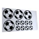 12Pcs/Set Football Soccer Wall Stickers Children Nursery Kids Room Decals Gift Home Decorations