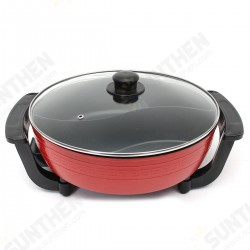 1300W Electric Non-Stick Hot Pot Dual Side Divide Home Smokeless Shabu Cookware 1300W Electric Non-Stick Hot Pot Dual Side Divide Home Smokeless Shabu Cookware