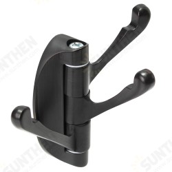 180° Revolve Bathroom Robe Hook Holder Wall Mounted Adjustable 3 Hooks Cloth Hat Towel Hanger 180° Revolve Bathroom Robe Hook Holder Wall Mounted Adjustable 3 Hooks Cloth Hat Towel Hanger