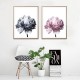 20x30/30x40cm Flower Modern Wall Art Canvas Paintings Picture Home Decor Mural Poster with Frame