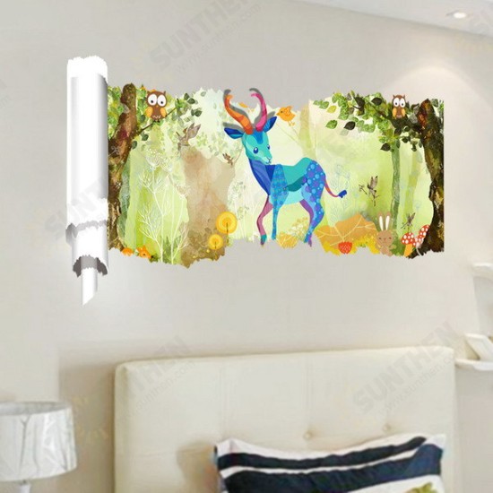 23X47 Inches PAG 3D Wall Sticker Broken Paper Series II Living Room Home Wall Decoration 23X47 Inches PAG 3D Wall Sticker Broken Paper Series II Living Room Home Wall Decoration