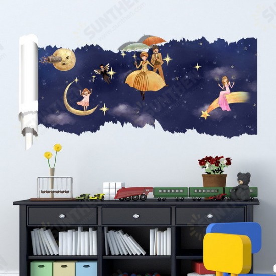 23X47 Inches PAG 3D Wall Sticker Broken Paper Series II Living Room Home Wall Decoration 23X47 Inches PAG 3D Wall Sticker Broken Paper Series II Living Room Home Wall Decoration