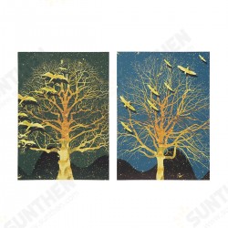 2Pcs Modern Tree Canvas Print Paintings Wall Art Unframed Picture Home Decor 2Pcs Modern Tree Canvas Print Paintings Wall Art Unframed Picture Home Decor