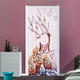 3D Door Wall Sticker Fridge Deer Sticker Wrap Mural Decal Art Decor Self Adhesive Room