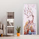 3D Door Wall Sticker Fridge Deer Sticker Wrap Mural Decal Art Decor Self Adhesive Room