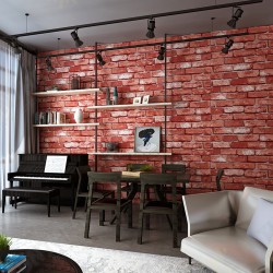 3D Effect Slate Brick Wall Decal Sticker Faux Self-adhesive Wallpaper TV Wall Decor Sticke 3D Effect Slate Brick Wall Decal Sticker Faux Self-adhesive Wallpaper TV Wall Decor Sticke