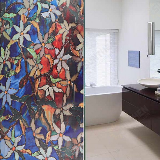 3D PVC Waterproof Glass Sticker UV Blocking Window Film Decor Privacy Static Cling for Bath Decor 3D PVC Waterproof Glass Sticker UV Blocking Window Film Decor Privacy Static Cling for Bath Decor