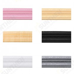 3D Pattern Removable Waterproof Self-adhesive Decorations Wall Molding Line