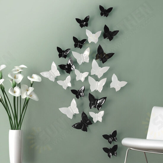 3D Resin Butterfly for Wall Poster Home Decoration TV Back Ground Wall Decoration Resin Artware Stickers