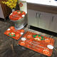 3pcs Bathroom Rug Mats Set Christmas Decoration Anti-slip Toilet Rug Floor Mat 3pcs Bathroom Rug Mats Set Christmas Decoration Anti-slip Toilet Rug Floor Mat