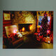 40 x 30cm Operated LED Home Christmas Decor Tree Xmas Canvas Print Wall Art