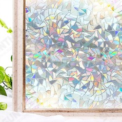45*100cm 3D Glass Sticker Adhesive-free Electrostatic Glass Film Anti-UV For Home Office 45*100cm 3D Glass Sticker Adhesive-free Electrostatic Glass Film Anti-UV For Home Office