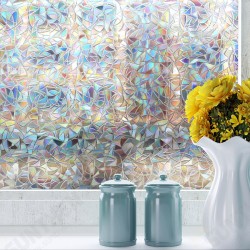 45*100cm 3D Glass Sticker Adhesive-free Electrostatic Glass Film Anti-UV For Home Office 45*100cm 3D Glass Sticker Adhesive-free Electrostatic Glass Film Anti-UV For Home Office