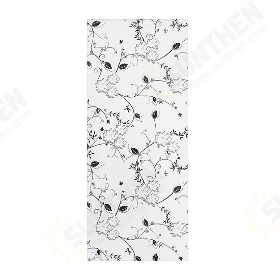 45x100cm Glass Window Sticker PVC Bath Privacy Film Waterproof Self Adhesive