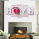 5 Pcs Unframed Canvas Print Paintings Picture Home Bedroom Wall Art Decor Gifts