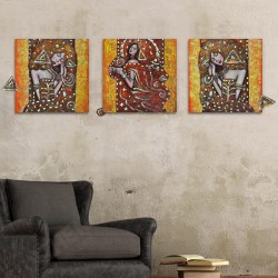 50x50cm 3Pcs Combination DIY Frameless Painting PAG Abstract Characters Figure Paintings Figure Picture Wall 50x50cm 3Pcs Combination DIY Frameless Painting PAG Abstract Characters Figure Paintings Figure Picture Wall