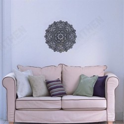 59X59CM Removable Mandala Flower Wall Stickers Vinyl Mandala Pattern PVC Wall Stickers 59X59CM Removable Mandala Flower Wall Stickers Vinyl Mandala Pattern PVC Wall Stickers