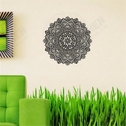 59X59CM Removable Mandala Flower Wall Stickers Vinyl Mandala Pattern PVC Wall Stickers 59X59CM Removable Mandala Flower Wall Stickers Vinyl Mandala Pattern PVC Wall Stickers