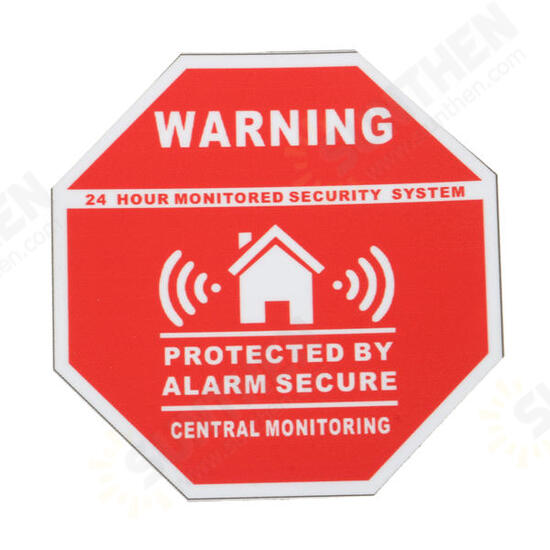 5Pcs Home Alarm Security Stickers Decals Signs for Window Doors 5Pcs Home Alarm Security Stickers Decals Signs for Window Doors