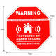 5Pcs Home Alarm Security Stickers Decals Signs for Window Doors 5Pcs Home Alarm Security Stickers Decals Signs for Window Doors