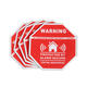 5Pcs Home Alarm Security Stickers Decals Signs for Window Doors 5Pcs Home Alarm Security Stickers Decals Signs for Window Doors