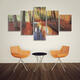 5Pcs Modern Autumn Forest Canvas Print Paintings Poster Wall Art Picture Home Decor Unframed