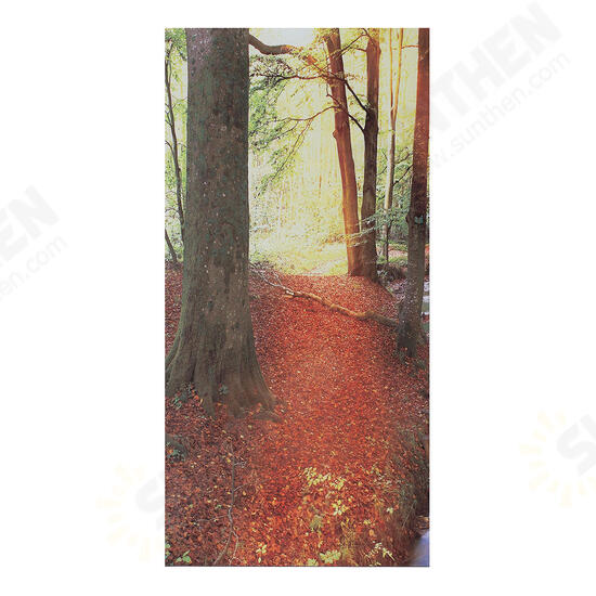 5Pcs Modern Autumn Forest Canvas Print Paintings Poster Wall Art Picture Home Decor Unframed