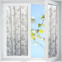 60 x 200cm Waterproof PVC Frosted Glass Window Film Cover Window Privacy Bedroom Bathroom Self Adhesive Decorative Stickers 60 x 200cm Waterproof PVC Frosted Glass Window Film Cover Window Privacy Bedroom Bathroom Self Adhesive Decorative Stickers