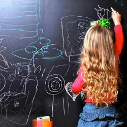 60x200CM Blackboard Wall Sticker Waterproof Chalkboard Decal Home 60x200CM Blackboard Wall Sticker Waterproof Chalkboard Decal Home