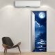 88X200CM PAG Imitative Door 3D Wall Sticker Ocean Desert Eiffel Tower Ajar Door Home Wall Decor Gift 88X200CM PAG Imitative Door 3D Wall Sticker Ocean Desert Eiffel Tower Ajar Door Home Wall Decor Gift