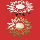 Acrylic 3D Sunflower Mirror Effect Wall Sticker Decal Acrylic 3D Sunflower Mirror Effect Wall Sticker Decal