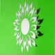 Acrylic 3D Sunflower Mirror Effect Wall Sticker Decal Acrylic 3D Sunflower Mirror Effect Wall Sticker Decal
