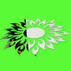 Acrylic 3D Sunflower Mirror Effect Wall Sticker Decal Acrylic 3D Sunflower Mirror Effect Wall Sticker Decal