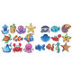 Anti-Slip Bathtub Stickers Baby Shower Waterproof Sticker Ocean Fish Non-skid Adhesive Bathroom Decor