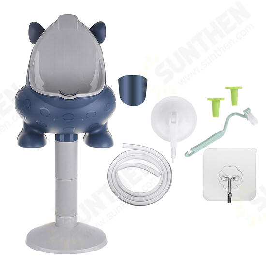 Baby Kids Urinal Potty Trainer Multifunction Standing Bathroom Toilet Pots Kit