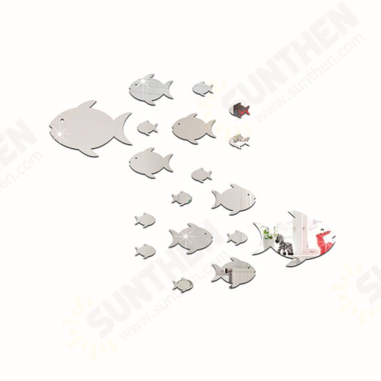 Bubble Fish Wall Sticker Ocean Fish Mirror Sticker Self Adhesive Acrylic Mirror Wall Sticker Suitable for Children's Room Kindergarten Bubble Fish Wall Sticker Ocean Fish Mirror Sticker Self Adhesive Acrylic Mirror Wall Sticker Suitable for Children's Room Kindergarten