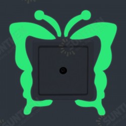 Butterfly Creative Luminous Switch Sticker Removable Glow In The Dark Wall Decal Home Decor Butterfly Creative Luminous Switch Sticker Removable Glow In The Dark Wall Decal Home Decor